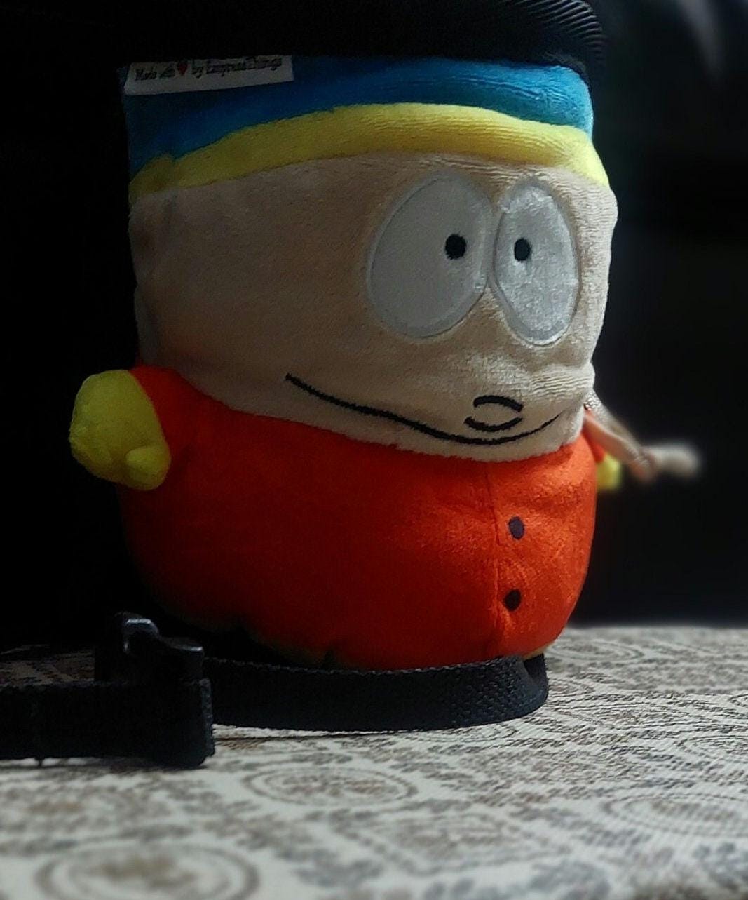 Handmade South Park Chalk Bag for Climbers – Funny Unique Gift with Brush Holder