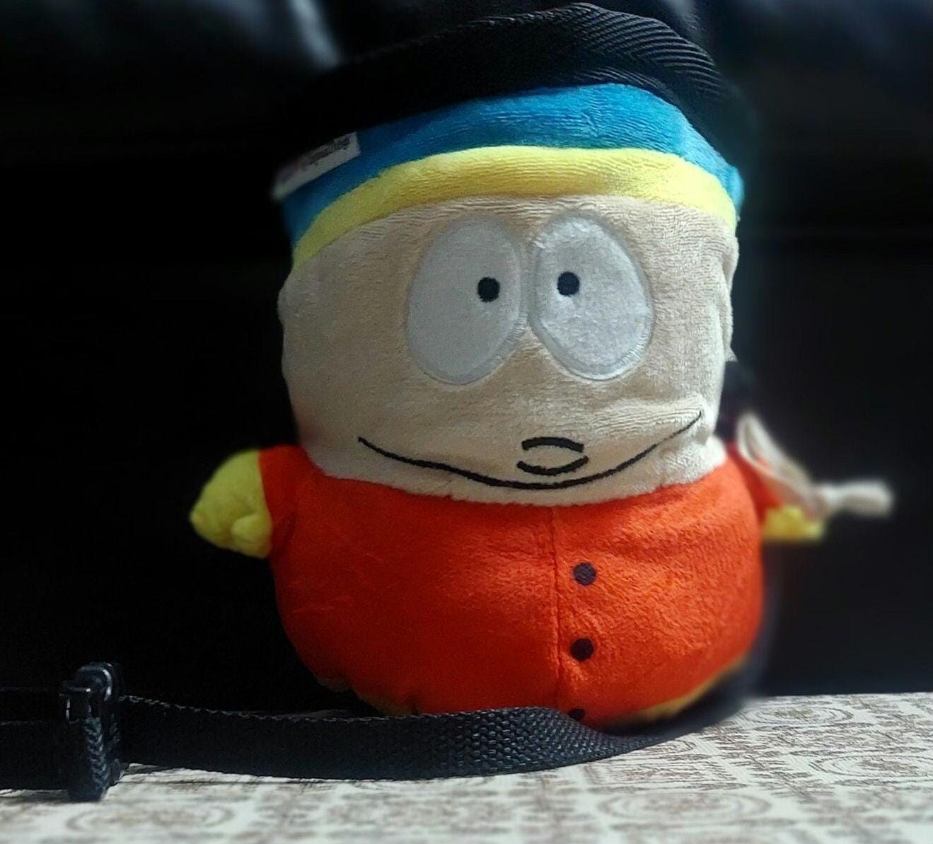 Handmade South Park Chalk Bag for Climbers – Funny Unique Gift with Brush Holder
