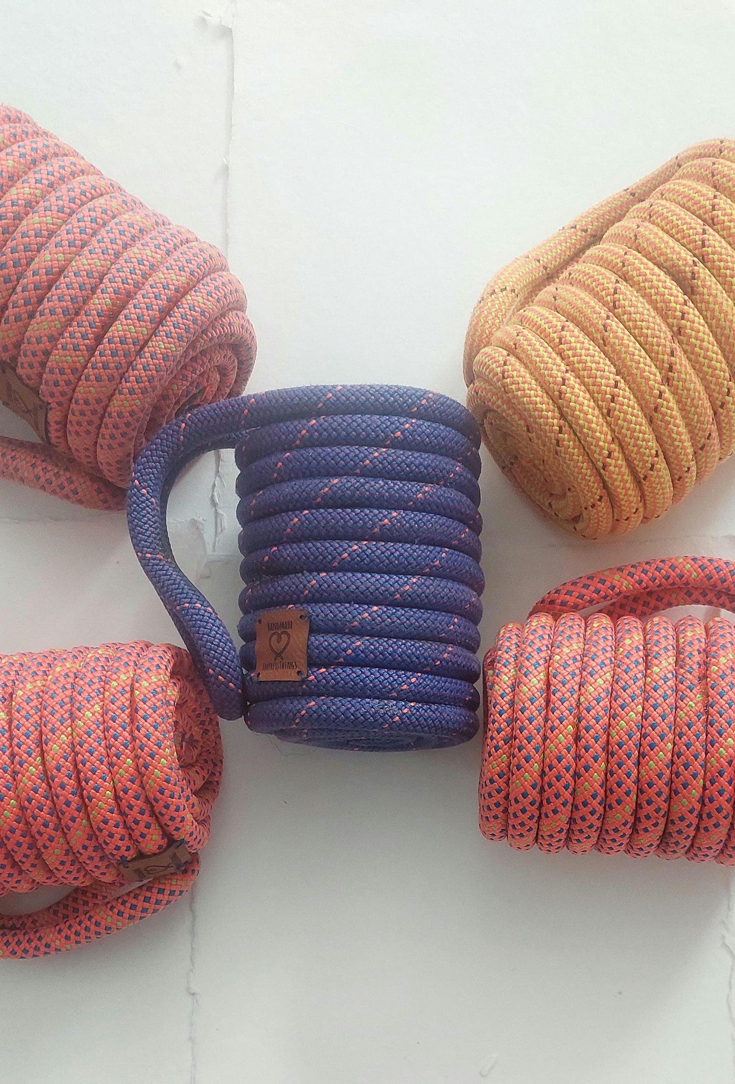 Upcycled Climbing Rope Can Cozy: Handmade Eco-Friendly Can Holder