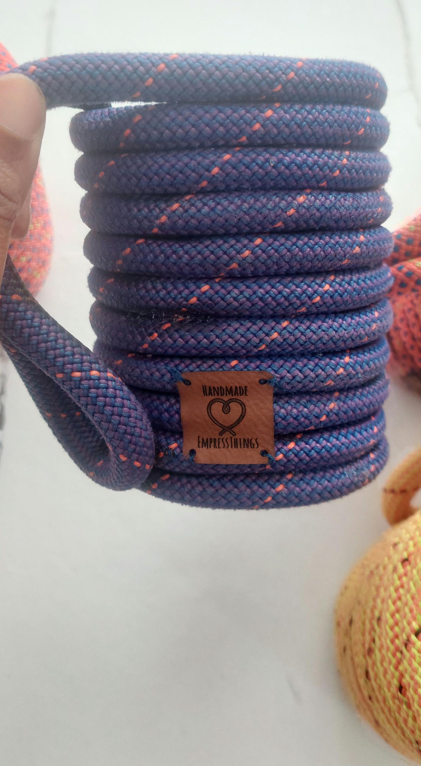 Upcycled Climbing Rope Can Cozy: Handmade Eco-Friendly Can Holder
