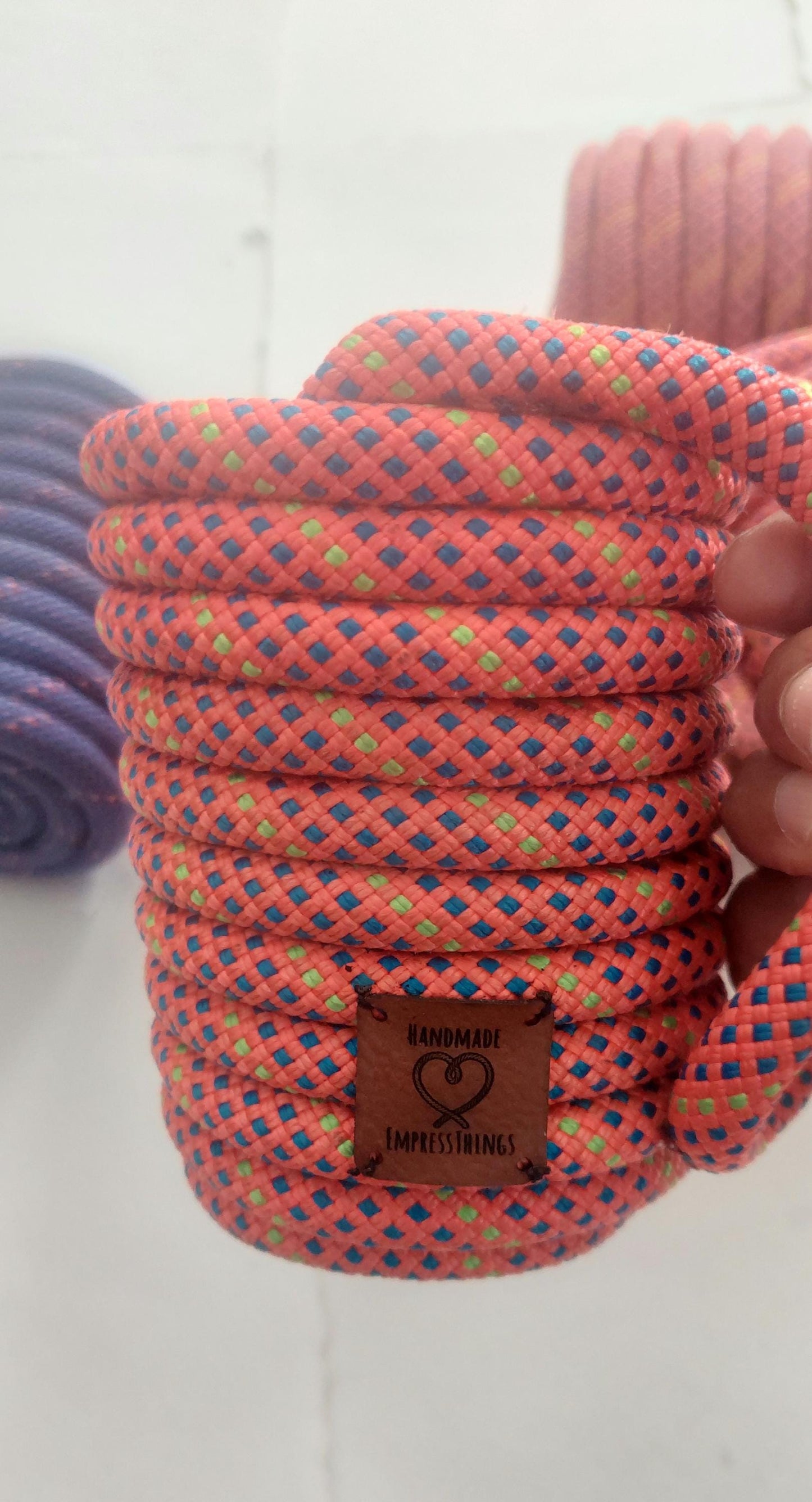 Upcycled Climbing Rope Can Cozy: Handmade Eco-Friendly Can Holder