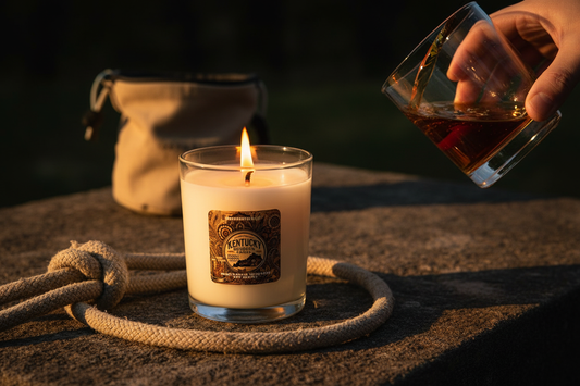 The Perfect Post-Send Bourbon Candle Moment